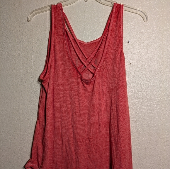 NBA Bulls Women's Red Tank Top Pre-owned Size Xl - Picture 4 of 7